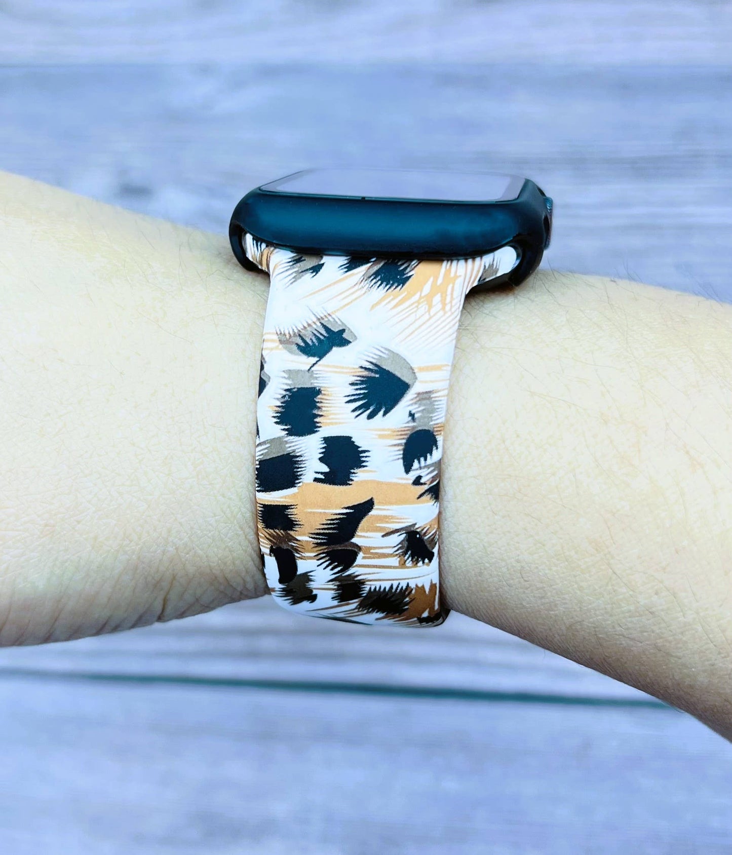Animal Themed Printed Silicone Bands Apple Watch