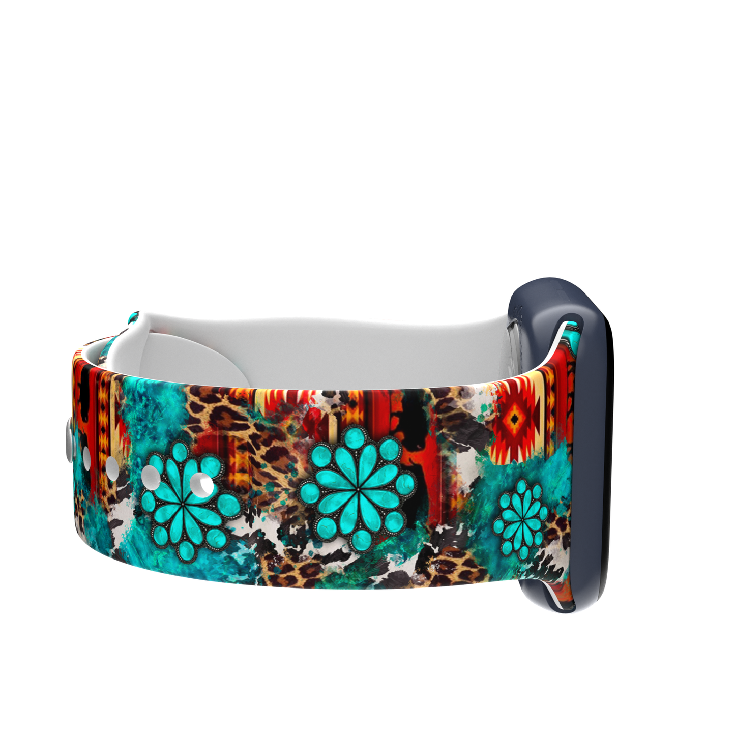 Western Silicone Apple Watch Silicone Band Cowboy Cow Boots