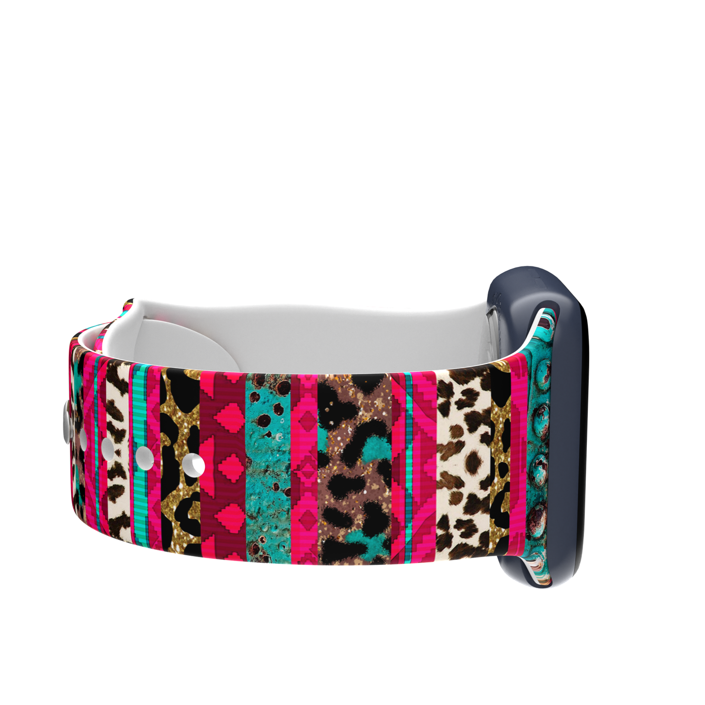 Western Silicone Apple Watch Silicone Band Cowboy Cow Boots