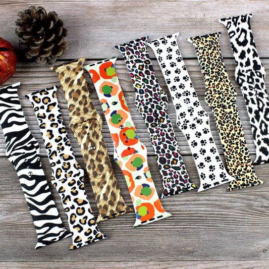 Animal Themed Printed Silicone Bands Apple Watch