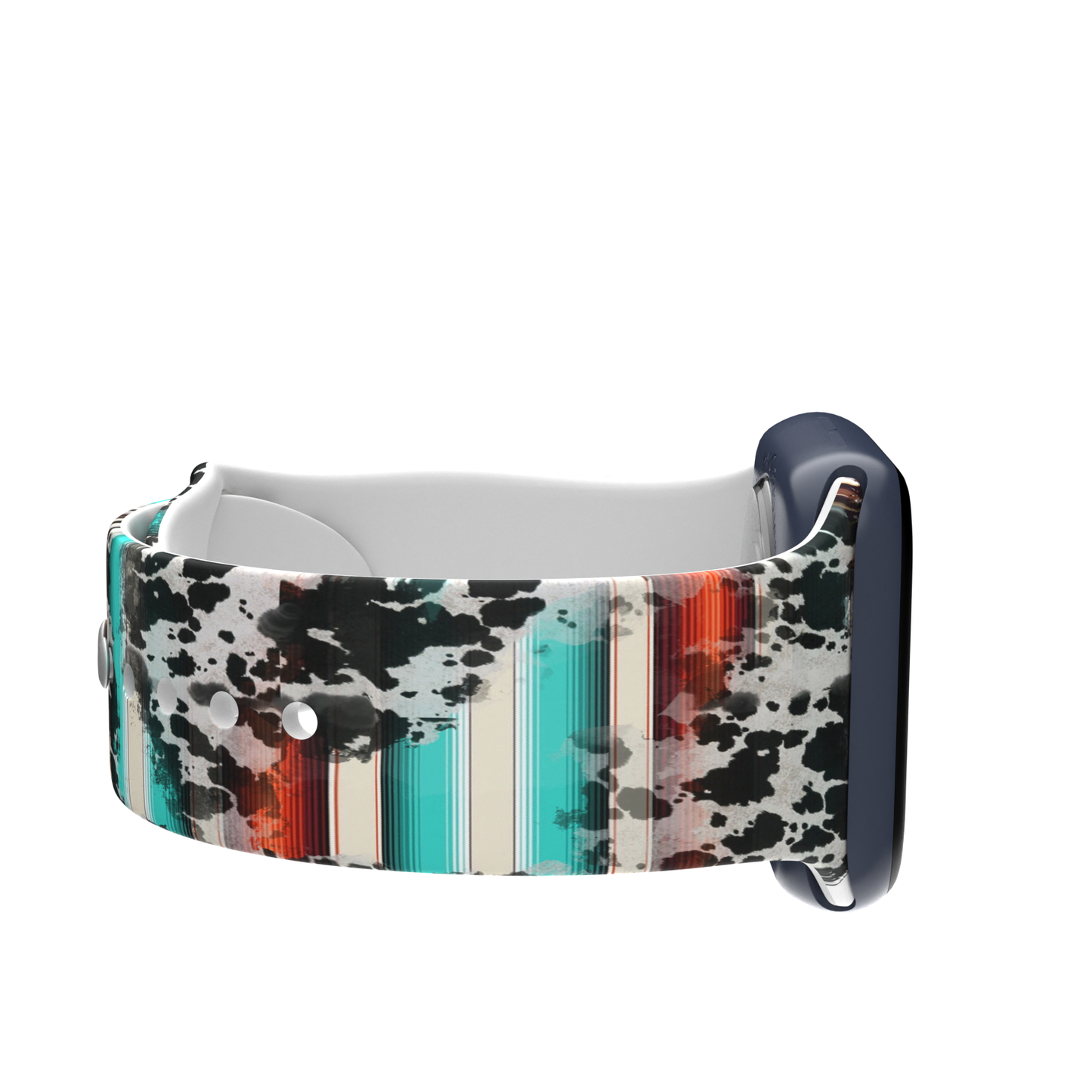 Western Silicone Apple Watch Silicone Band Cowboy Cow Boots