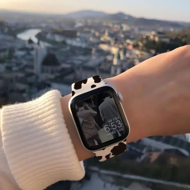 Animal Themed Printed Silicone Bands Apple Watch
