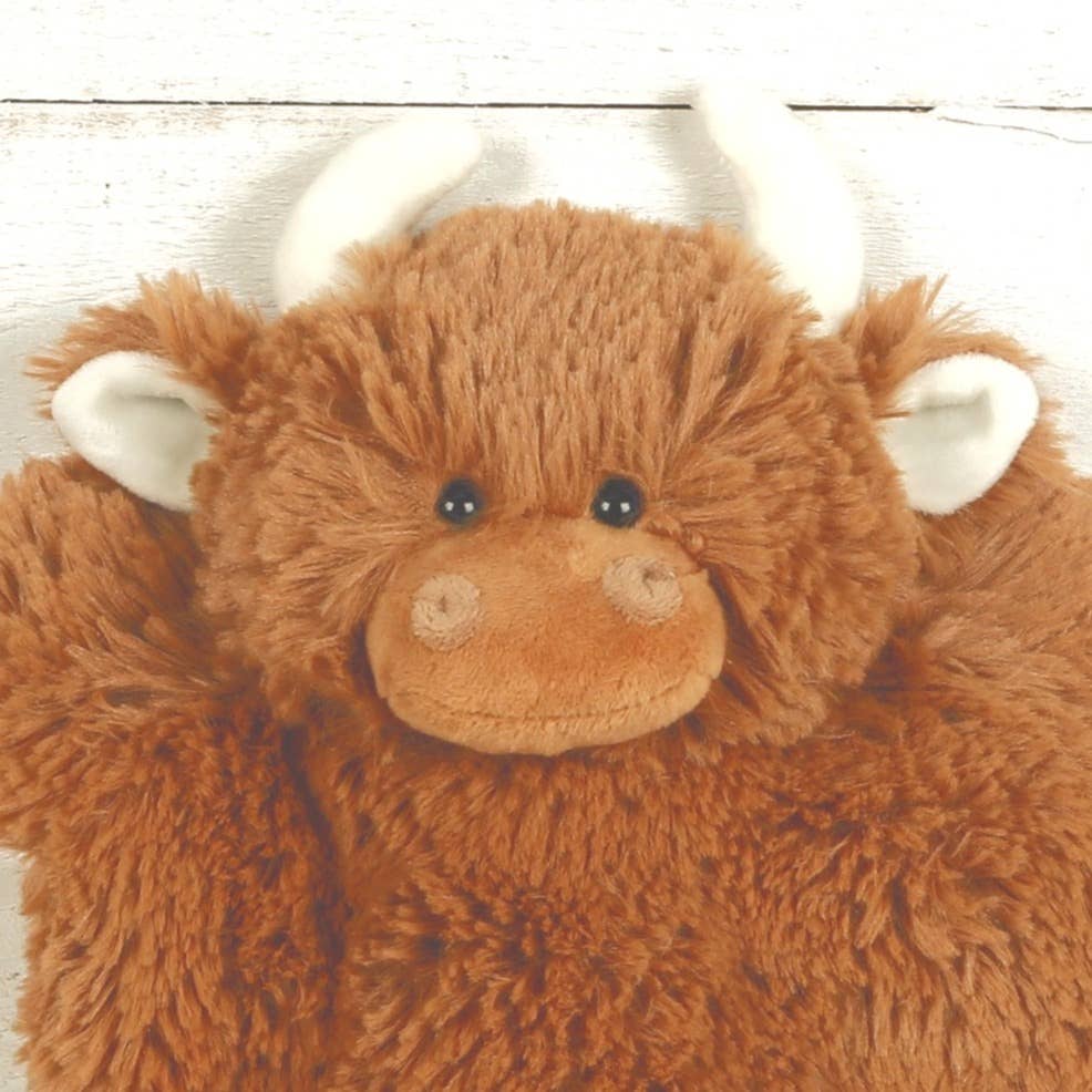 Highland Cow Hot Water Bottle Holder