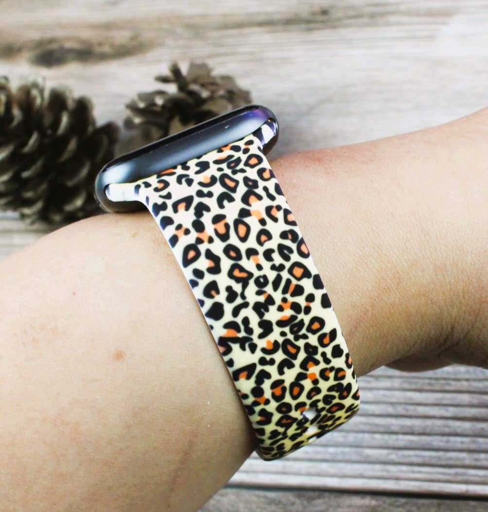 Animal Themed Printed Silicone Bands Apple Watch