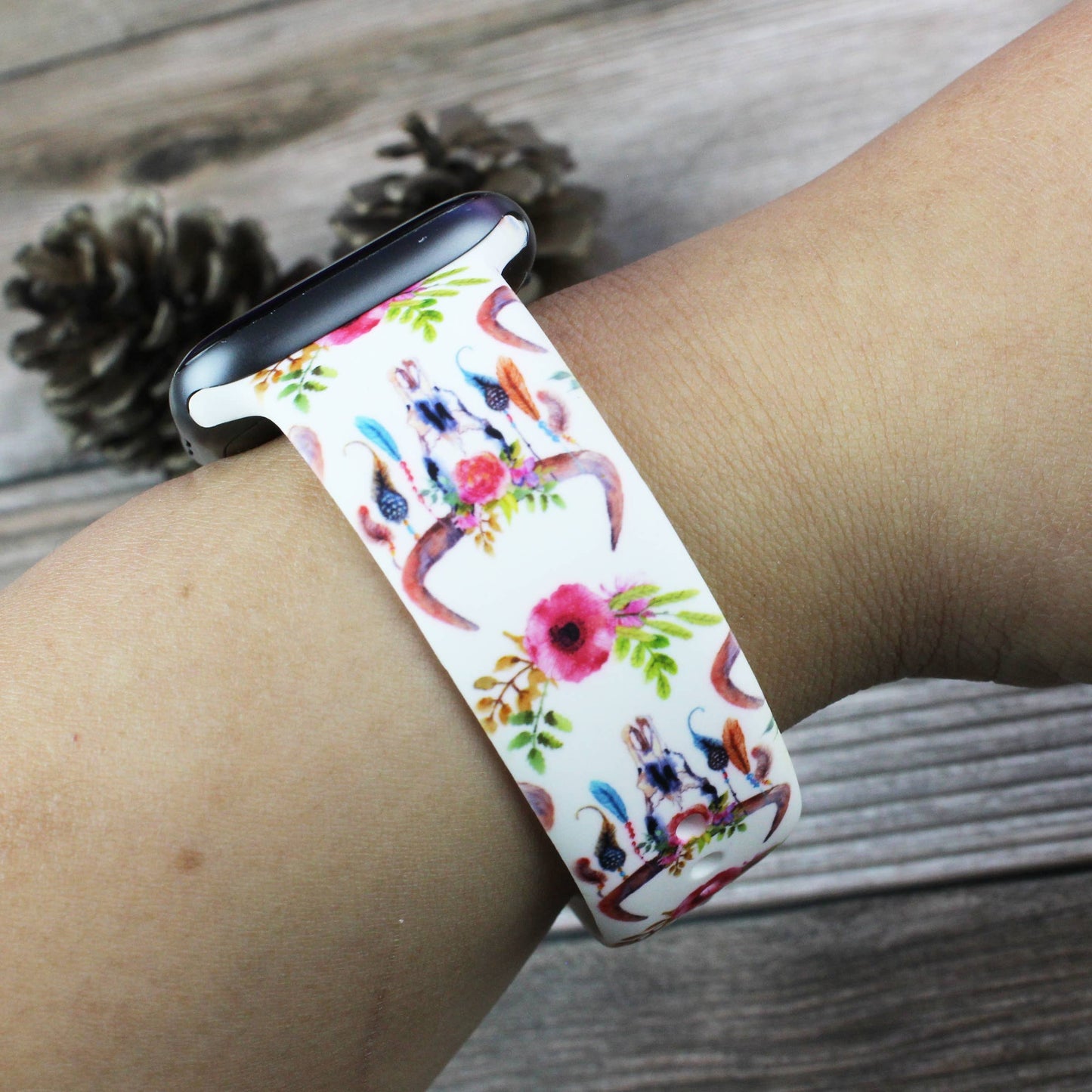 Animal Themed Printed Silicone Bands Apple Watch