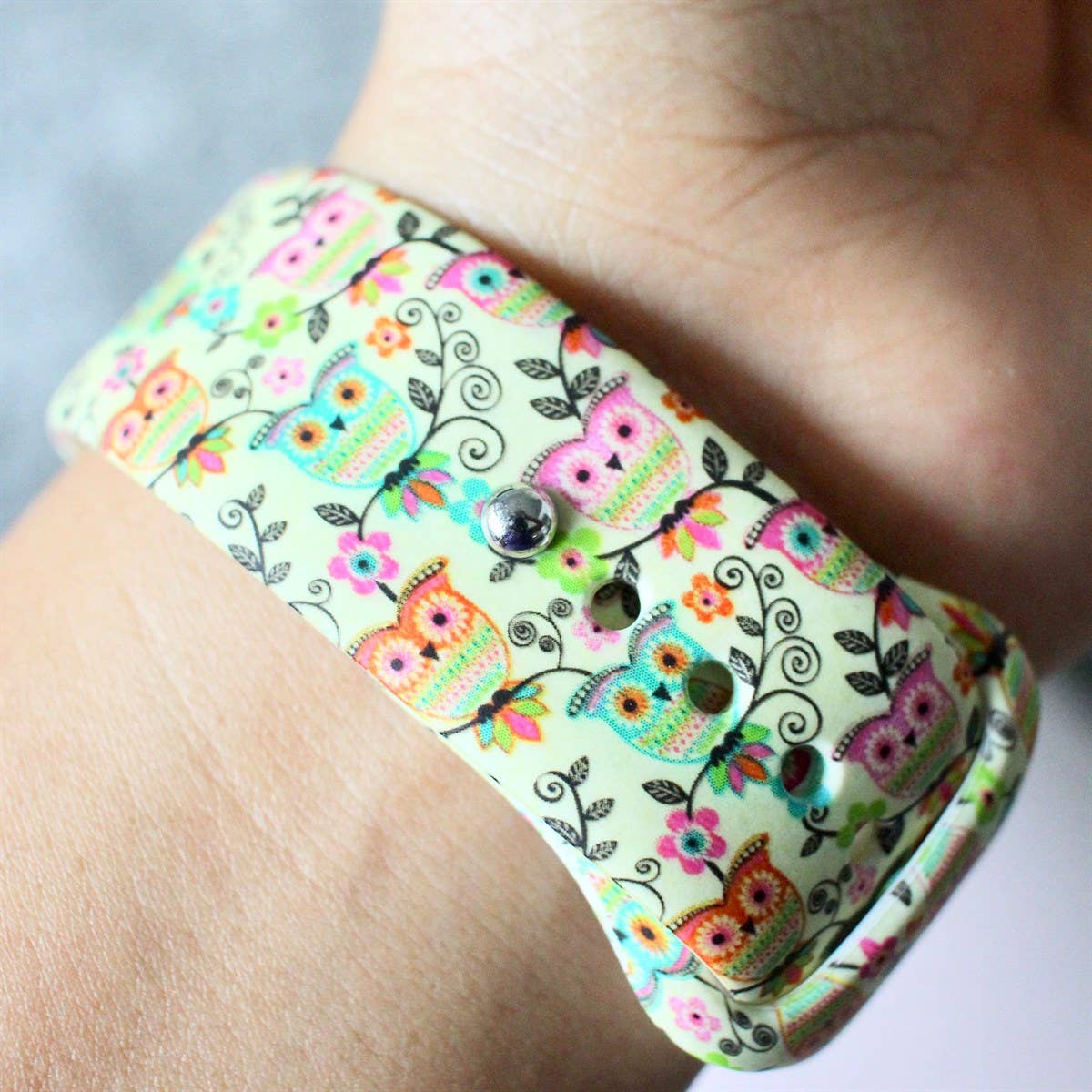 Animal Themed Printed Silicone Bands Apple Watch